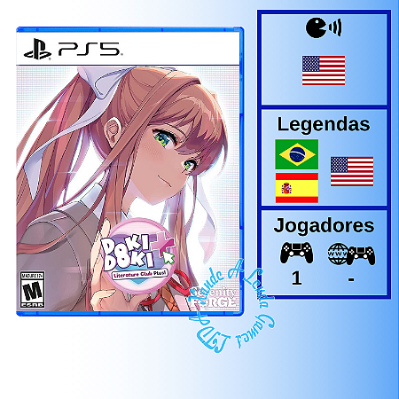 Doki Doki Literature Club Plus! Premium Physical Edition - PS5 [EUA]