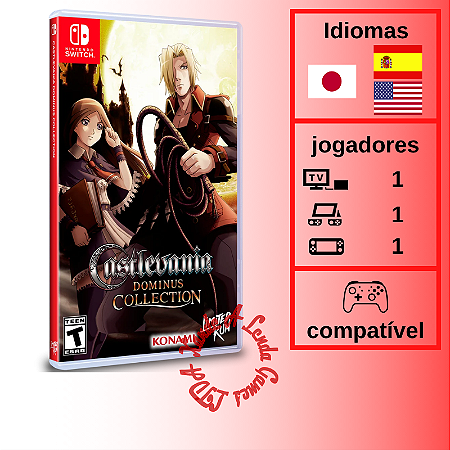 Castlevania Dominus Collection (Portrait of Ruin Cover) SWITCH [EUA]