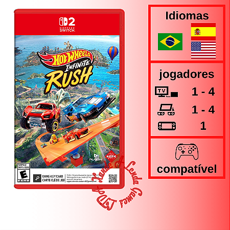 Hot Wheels Infinite Rush - SWITCH 2 [EUA]