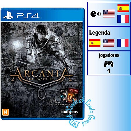 Arcania The Complete Tale - PS4- Novo