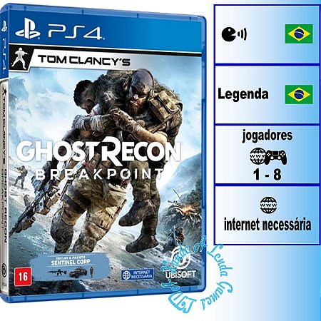 Tom Clancy's Ghost Recon Breakpoint Edição de Lançamento - PS4 - Novo