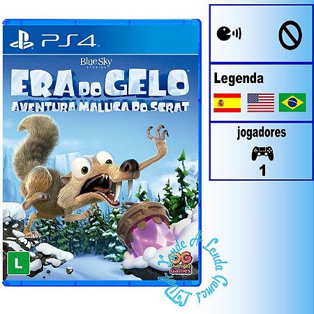 Era do Gelo Aventura Maluca do Scrat - PS4 - Novo