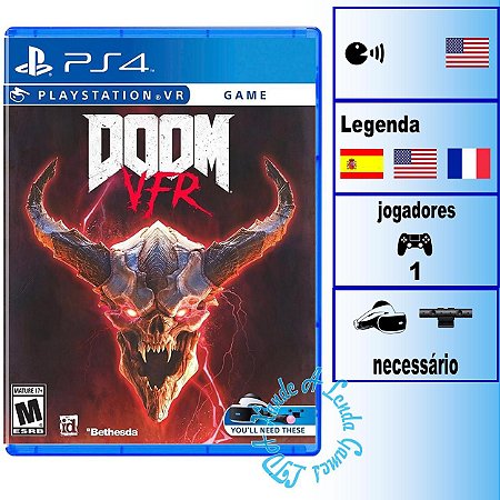 Doom VFR - PS4VR - Novo