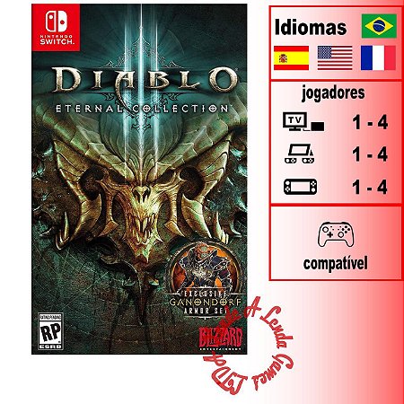 Diablo 3 Eternal Collection - SWITCH - Novo