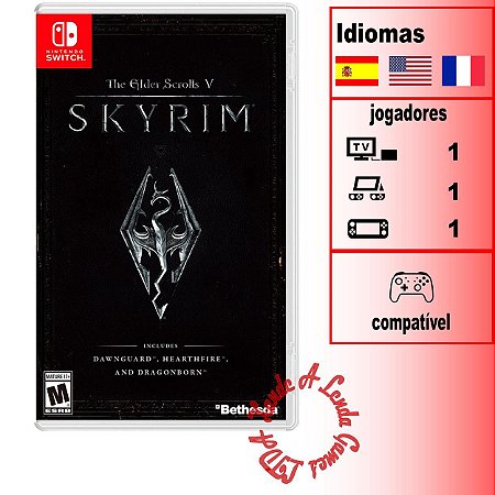 The Elder Scrolls V: Skyrim - SWITCH - Novo