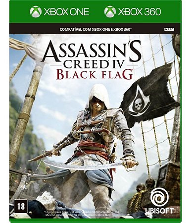 Assassin's Creed IV Black Flag - XBOX ONE - Novo