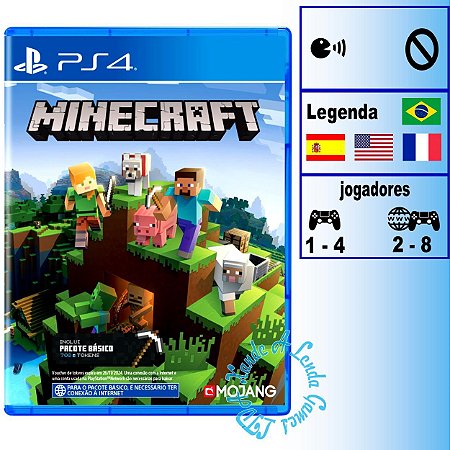 Minecraft: PS4 Edition Brasil