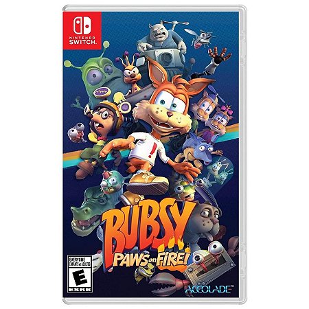 Bubsy Paws on Fire - SWITCH - Novo
