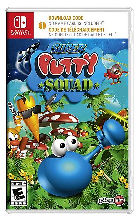 Super Putty Squad - SWITCH - Novo (código para download+caixa)