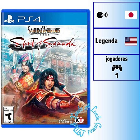 Samurai Warriors Spirit of Sanada - PS4 - Novo
