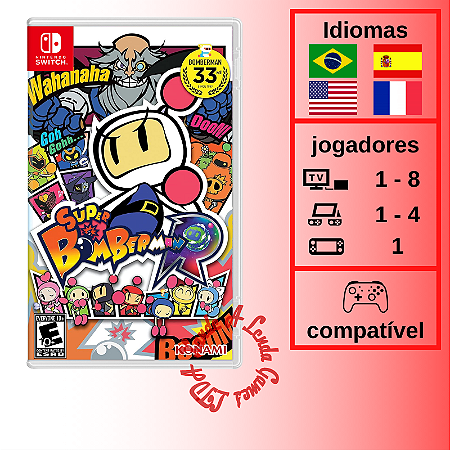Super Bomberman R - SWITCH [EUA]