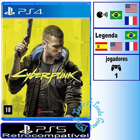 Cyberpunk 2077 Edição Day One - PS4 / PS5 - Novo