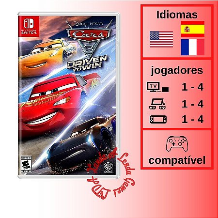 Cars 3 Driven to Win (Carros 3 Correndo para Vencer) - SWITCH [EUA]