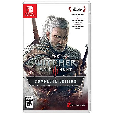 The Witcher 3 Wild Hunt Complete Edition - SWITCH - Novo