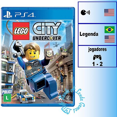 LEGO City Undercover - PS4 - Novo