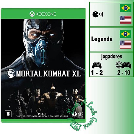 Mortal Kombat XL - XBOX ONE - Novo