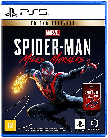 Spider Man Miles Morales Edição Ultimate - PS5 - Novo