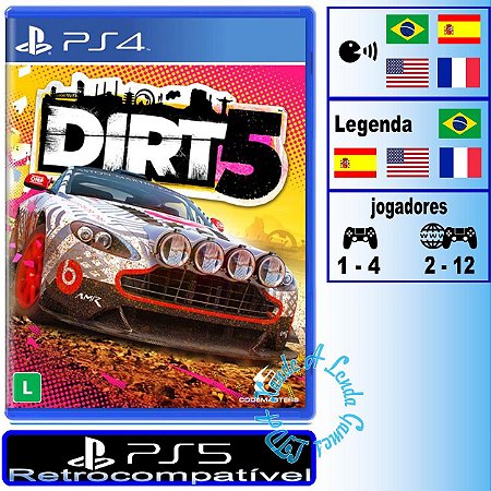 Dirt 5 - PS4/PS5 - Novo