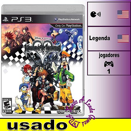Kingdom Hearts HD 1.5 - PS3 - Usado