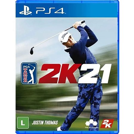 PGA Tour 2K21 - PS4 - Novo