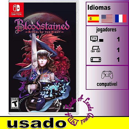 Bloodstained Ritual of the Night - SWITCH - Usado