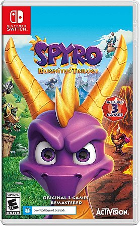 Spyro Reignited Trilogy - SWITCH [EUA]