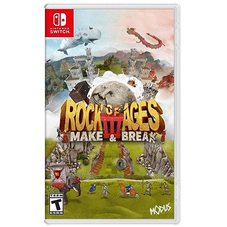 Rock of Ages 3: Make & Break - SWITCH - Novo [EUA]