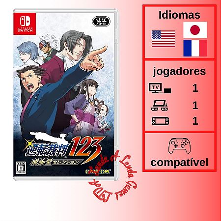 Phoenix Wright Ace Attorney 1 2 3 - SWITCH [ASIA]