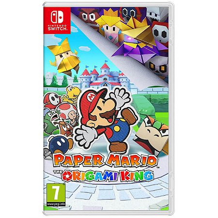 Paper Mario The Origami King - SWITCH - Novo [EUROPA]