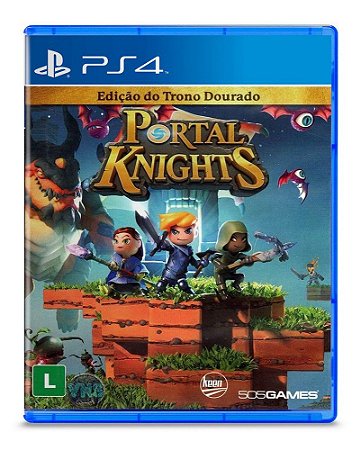 Portal Knights Edição do Trono Dourado - PS4 - Novo