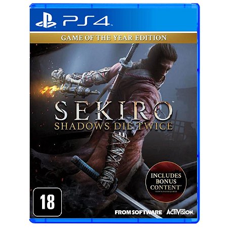 Sekiro: Shadows Die Twice Game of the Year - PS4 - Novo