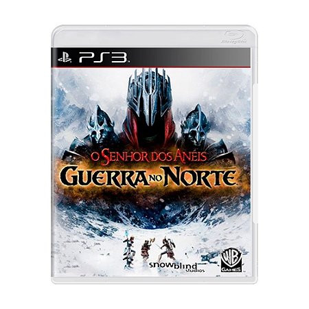 O Senhor dos Anéis Guerra no Norte - PS3 - Usado