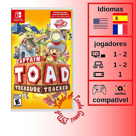 Captain Toad: Treasure Tracker - SWITCH [EUA]