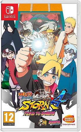 Naruto Shippuden Ultimate Ninja Storm 4 Road To Boruto - SWITCH - Novo [EUROPA]