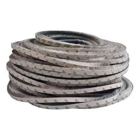 Escova de vedação adesiva 5mmX7mm - 50 metros