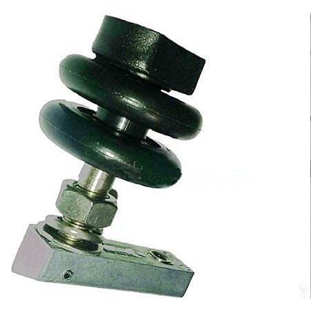 Roldana sistema Reiki lado esquerdo para vidros de 10 mm