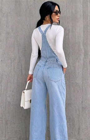 Macacão Saboia Jeans Claro