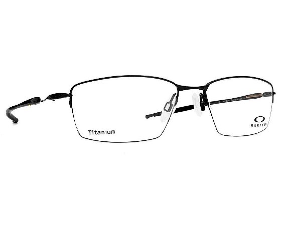 Armação Óculos de Grau Oakley Masc. Lizard Titan. OX5113-04 56 - Ótica  Quartz