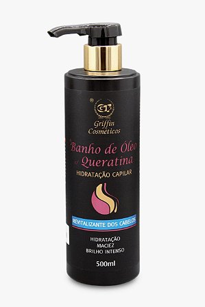 Banho de óleo com queratina 500ml