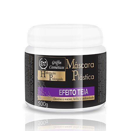 Máscara plástica efeito teia 500g