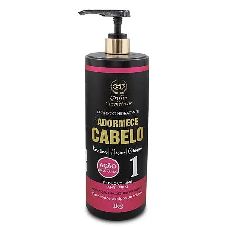 Shampoo adormece cabelo 1kg