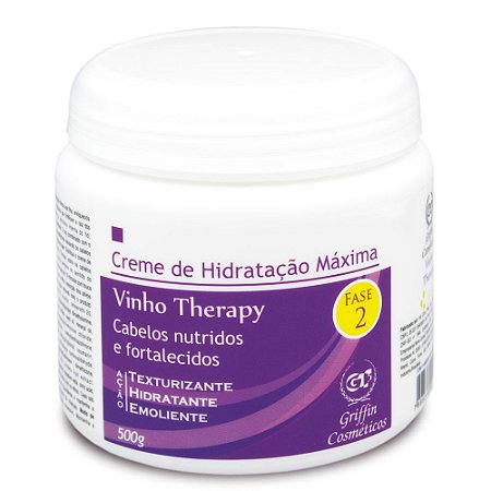 Creme hidratação vinho therapy