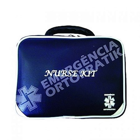 Bolsa (Vazia) para Kit de Imobilização e Resgate Nurse Azul - ALL SUPPORT -  ECOMMERCE