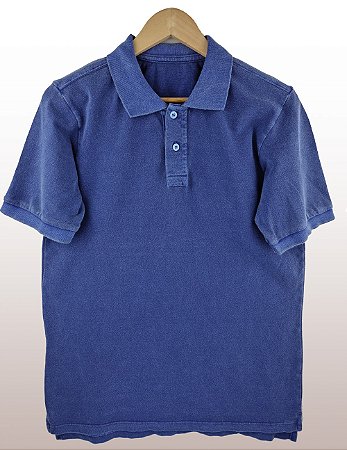 CAMISA POLO ESTONADA ROYAL MALHA PIQUET - R$ 49,90 no PIX ou R$ 52,54 no cartão (para compras no site acima de R$ 400,00 usando o cupom 5000)