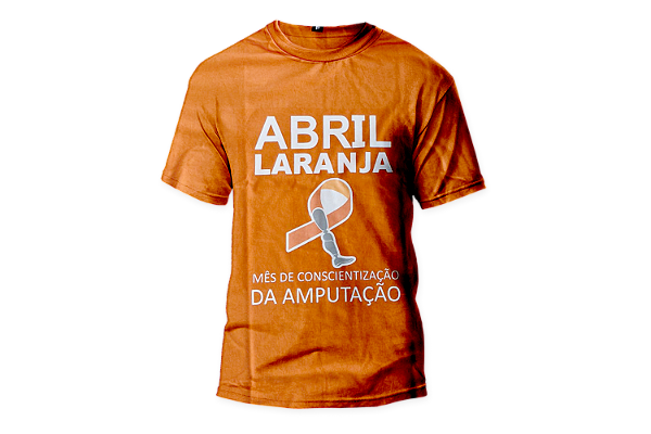 CAMISETA ABRIL LARANJA