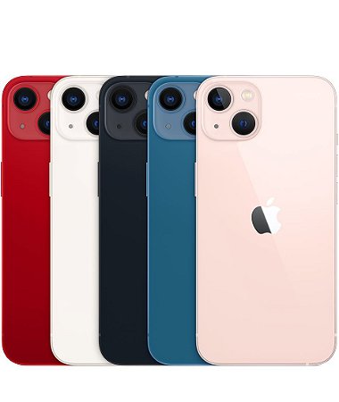 Apple iPhone 13 LACRADO - Tela de 6,1”, Câmera 12MP, iOS, 5G