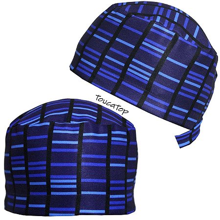 Gorro Cirúrgico, DNA, Mapeamento Genético, Azul