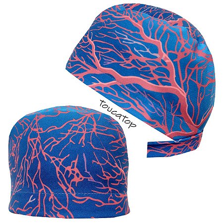 Gorro Cirúrgico, Artérias e Arteríolas, Azul