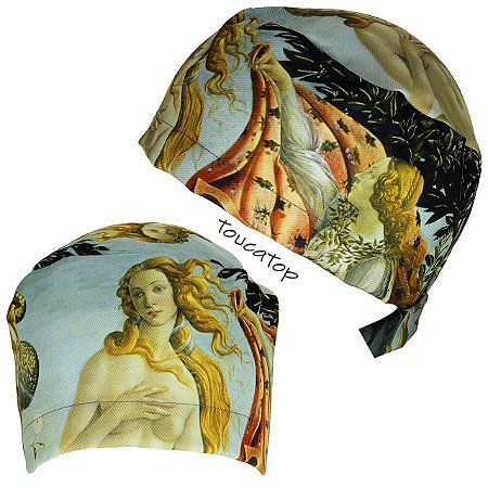 Gorro Cirúrgico, O Nascimento de Vênus, Sandro Botticelli