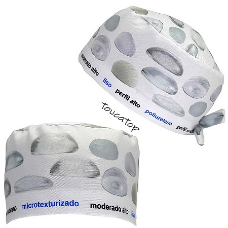 Gorro Cirúrgico, Próteses Mamárias, Silicone, Branco